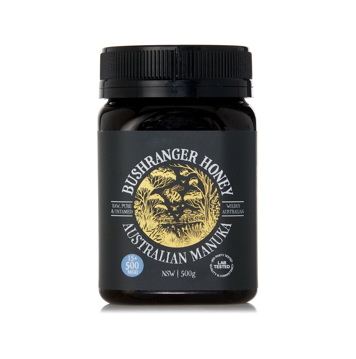 Bushranger Honey 15+ Manuka Honey 500 MGO