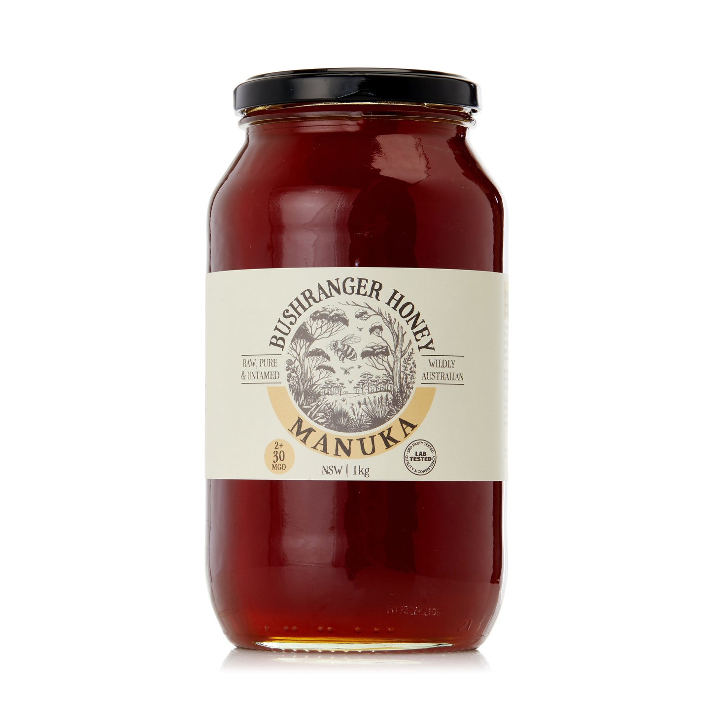 Bushranger Honey 2+ 30 MGO Australian Manuka