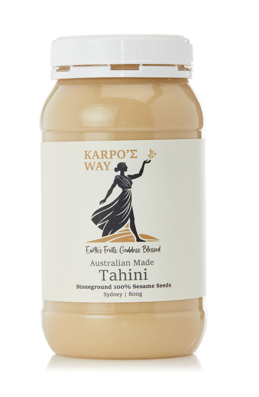 Karpo's Way Tahini Stoneground 100% Sesame Seeds 800g