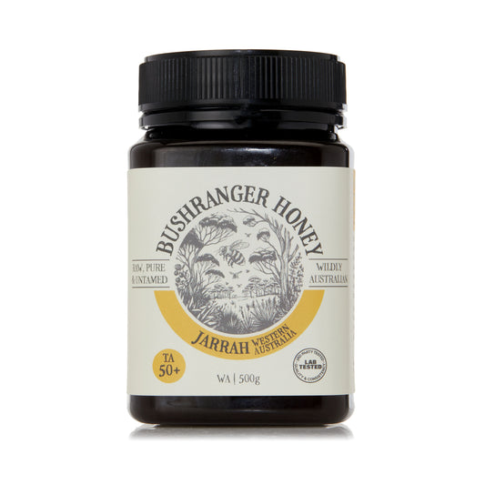 Bushranger Honey Jarrah Western Australia Honey TA 50+ 500g
