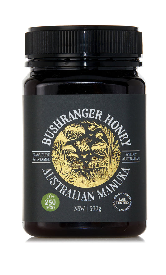 Bushranger Honey 10+ Manuka Honey - 250 MGO 500G