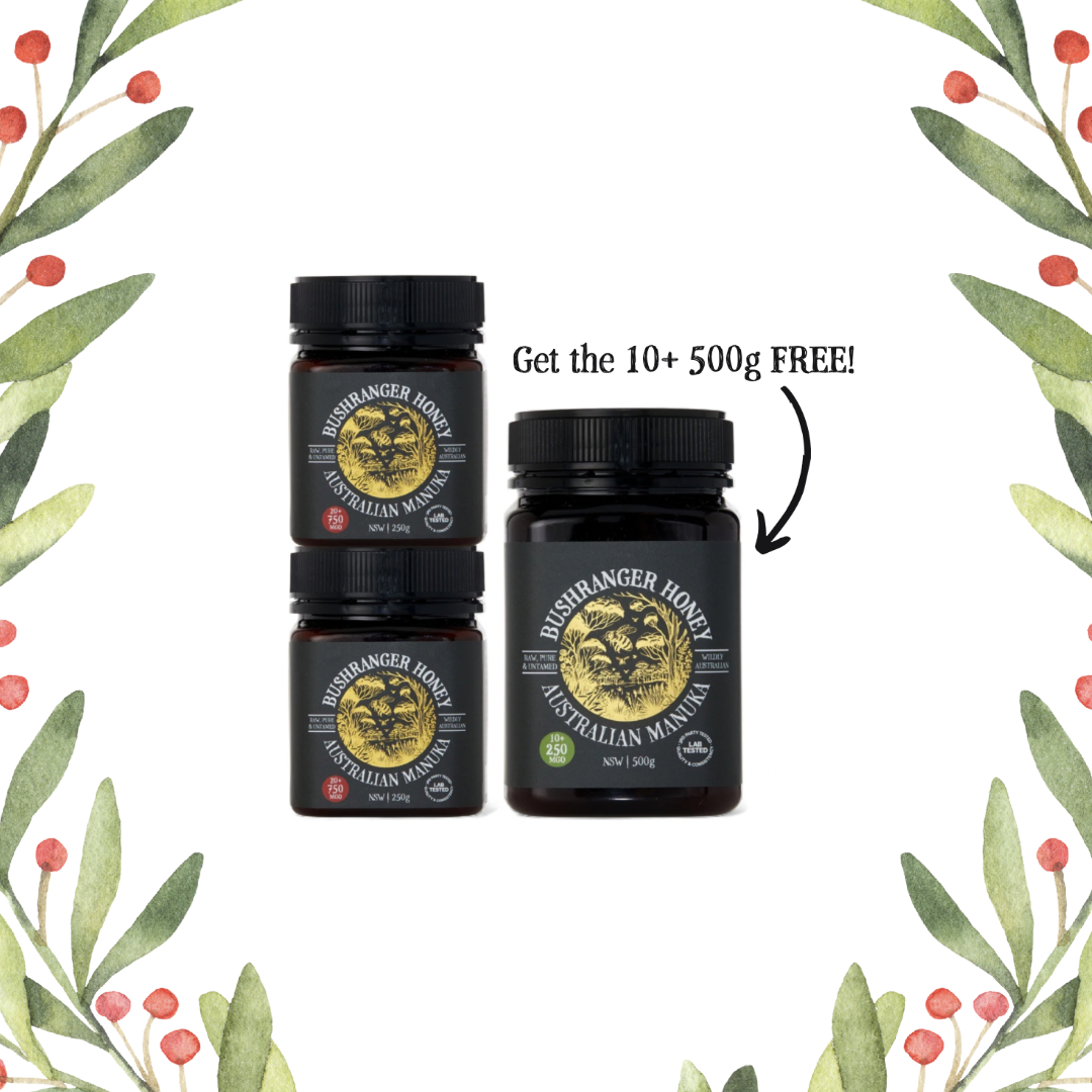 BUY 2 GET A 3RD FREE -  20+ 250g Manuka and get 10+ 500g Free