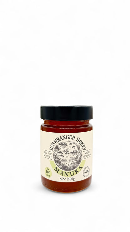 Bushranger Honey 6+ 100 MGO Australian Manuka