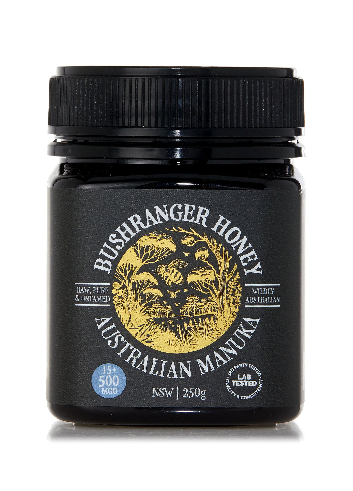 Bushranger Honey 15+ Manuka Honey 500 MGO 250G