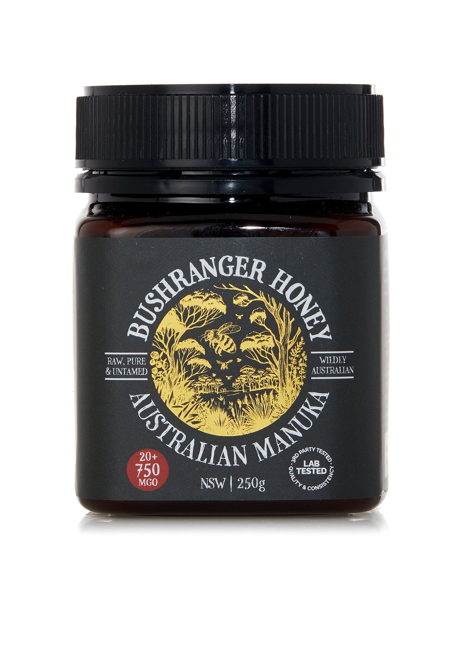 Bushranger Honey 20+ Manuka Honey - 750 MGO 250G