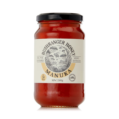 Bushranger Honey 2+ 30 MGO Australian Manuka