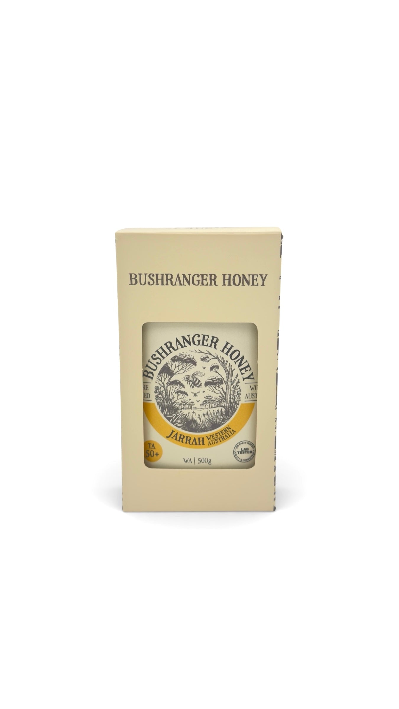Bushranger Honey Jarrah Western Australia Honey TA 50+ 500g Gift Box