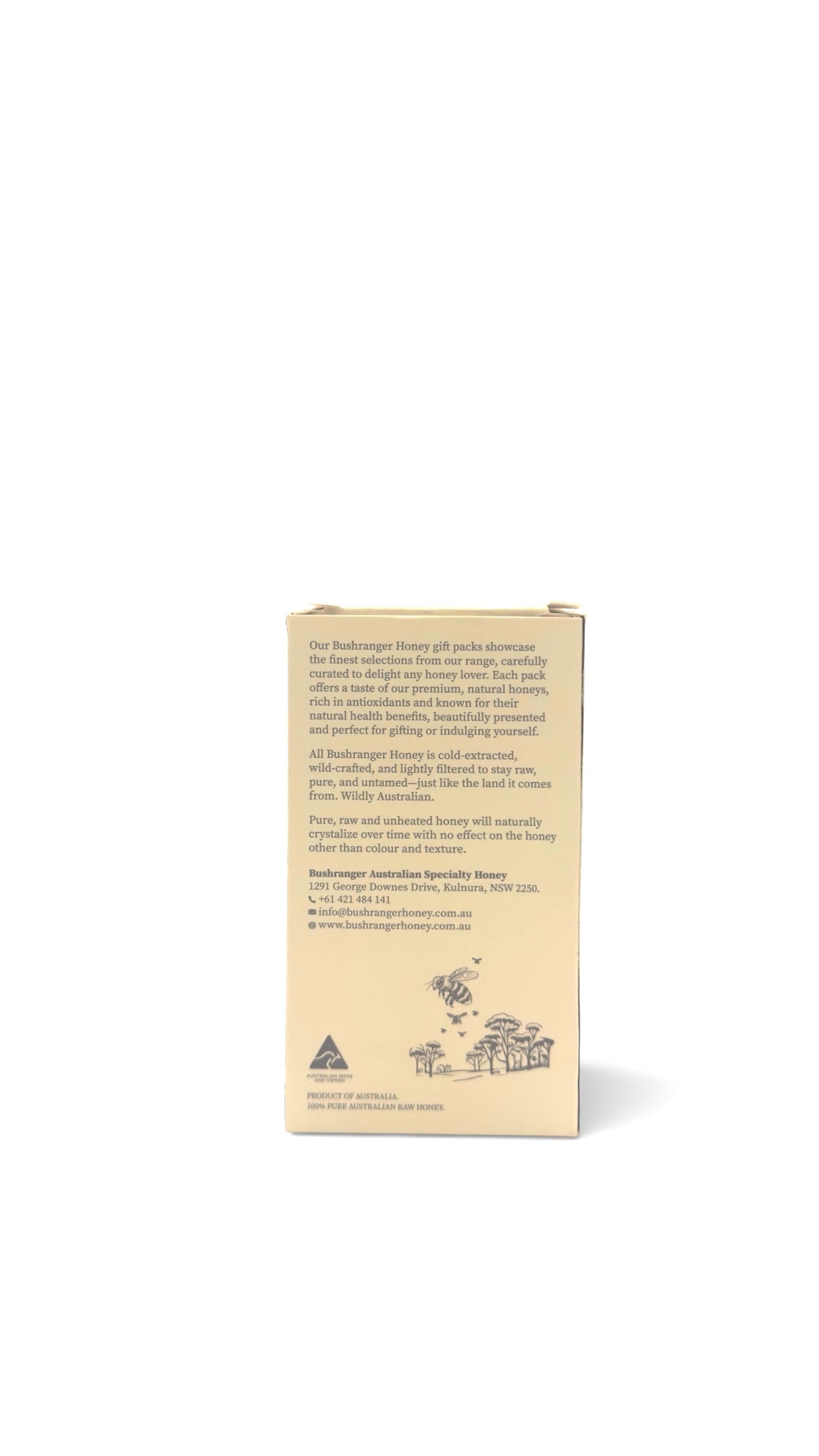 Bushranger Honey Jarrah Western Australia Honey TA 50+ 500g Gift Box