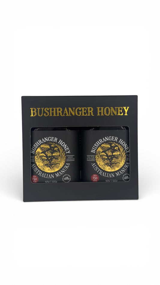 Bushranger Honey Manuka Duo 500g Gift Box
