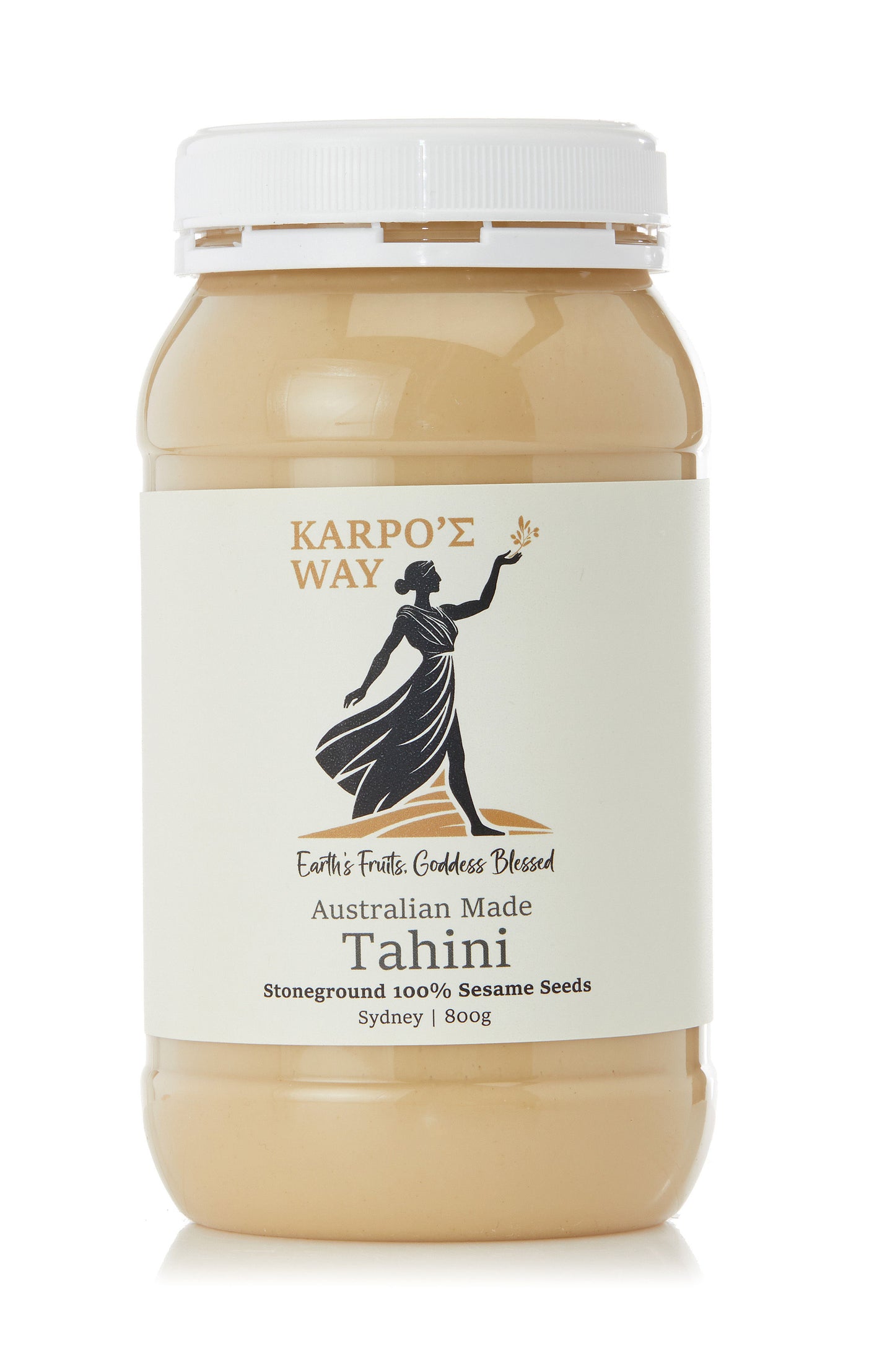 Karpo's Way Tahini Stoneground 100% Sesame Seeds 800g